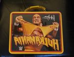 Hulk Hogan Hulk Hulkamaina WWE Metal Lunch Box School Tin Box Co Steel Box WWF