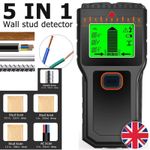 Stud Finder Wood Metal Pipe Sensor Wire Detector Electric Wall Scanner 5 in 1