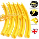 5pcs Alloy Wheel Rim Protector Motorcycle Tyre Remove Edge Soft Cover Protection