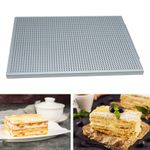 Pastry Baking Tray Cookie Pan Reusable Dish Multipurpose Easy Clean for Bread