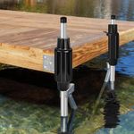 Dock Bumpers for Poles/Post, Boat Dock Bumpers Fenders | -6 pack Black