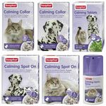 Beaphar Dog Puppy Cat Kitten Calming Spray Spot On Collar Tablets Reduces Stress