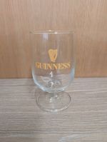 Guinness Half Pint Beer Glass Footed Logo Collectible Classic Design Barware