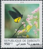 Stamps Djibouti 2018 Mi 2516 (complete. issue) MNH 2018 Butterflies