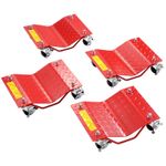 4 Pack Wheel Dolly Heavy-Duty Car Tire Stake Vehicle Moving Car Dolly 8000 lbs