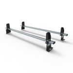 Citroen Berlingo Peugeot Partner roof rack 2 bars and stops 2008 to2018  AT64LS
