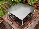 VIBRATING TABLE CONCRETE SCREENER COMPACTOR AGITATOR SHAKER ORNAMENT TUMBLER 
