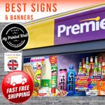 Shop Window Vinyl Graphics, Food Sign, Product Display,  Convenience Store etc