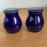 DENBY POTTERY REGATTA   SALT AND PEPPER POTS  / SHAKERS  