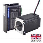 1 Axis Nema 23 Stepper Motor 2.4Nm 57x82mm 4A Φ8mm & Driver DM542T CNC Kit