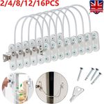 16X Window Door Cable Restrictor Security Key Lock Catch Wire Baby Child SAFETY