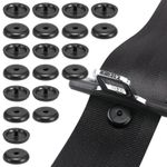 10 Sets Car Seat Belt Clip Stopper UNIVERSAL Buckle Retainer Button Holder.