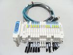 SMC EX260-SEN1 Ethernet IP Module Manifold + SY3400-5UF1 SY3300-5UF1 3100 Valves