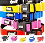 ELITE RANGE LIFETIME GUARANTEE New Luxury Neoprene Padded Waterproof Collar Lead