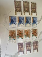 14 X Old French Bank Notes