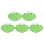 5Pcs Urinal Screen Deodorizer Anti-Splash Scented Mat Urinal Cakes Green