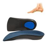 3/4 Orthotic Support Insoles Plantar Fasciitis Fallen Arches Flat Feet