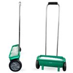 Garden 12L Soil Seed Salt Grit Spreader Fertiliser Grass Lawn Feed Spreader DIY