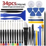 16 Pcs Mobile Phone Repair Tool Kit Screwdriver Set iPhone iPod iPad Samsung UK