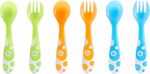 Munchkin Multi-coloured Toddler & Baby Spoons| Baby Weaning Spoons Set| BPA