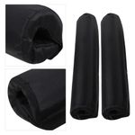 2Pcs Durable Barbell Pad Squat Padding for Shoulder Neck Support Black