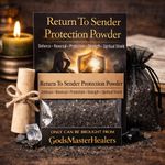 Return To Sender Powder -  Protection Reversal Evil Eye Defence Shield Charged