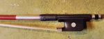 Excellent Silver Mounted Ary D'Argent French Viola Bow, 71gms New Leather.