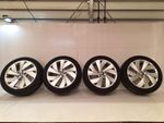 VW VOLKSWAGEN GOLF MK8 2020-2026 17" Alloy WHEEL SET OEM Genuine 5H0601025B