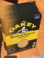 30 Packs Oakey Norton Sandpaper Medium 70 Grit – 150 Sheets 230x280mm