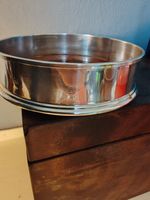 sterling silver wine bottle coaster by M H Hersey of London