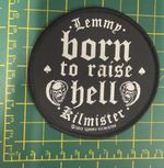 Motorhead Lemmy Born To Raise Hell Woven Sew On Patch Officially Licensed Patch