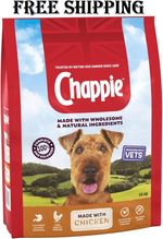 Chappie - Dry Dog Food for Adult Dogs - with Chicken and Wholegrain Cereal 15 kg
