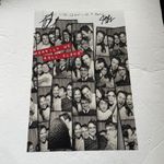 Jonathan Groff & Daniel Radcliffe Signed Merrily We Roll Along 11x17 Photo