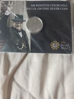 Royal Mint Sir Winston 2015 UK £20 Uncirculated Fine Silver Coin