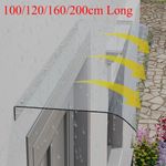 Door Canopy Awning Cover Outdoor Front Back Rain Window Roof Porch Patio Shelter