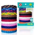 12PCS Mosquito Repellent Bracelet , Adjustable Leather Deet-Free Bands UK
