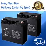 2 x NEW AGM BATTERIES for STERLING PEARL MOBILITY SCOOTER