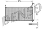 A/C Air Conditioning Condenser Fits Toyota Auris Prius Plus DENSO DCN50037