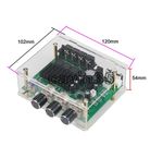 TPA3116D2 Stereo Amplifier Audio Board 80WX2 Digital Amp Sound Preamplifier Tone