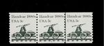 US Scott #1898, Plate #2 Coil 1983 Handcar 3c VF MNH