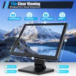 17" LCD Touch Screen Monitor VGA POS Cash Register System for Retail Restaurant!