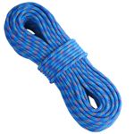 Uimoso 10.2mm Dynamic Climbing Rope 60M(197ft) Outdoor Rock Climbing Rope Blue