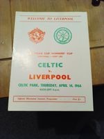 Liverpool V Celtic 1966 Cup Winners Cup Semi Final Programme 14/4/1966 (44)