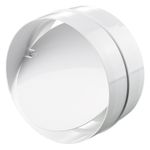 Blauberg Circular Inline Ventilation Duct Back Draught Shutter Round