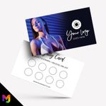 Personalised Loyalty Reward Cards Printing – Tanning Spray Tan Sun Bed Shop 1