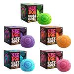 Nee Doh Fuzz Ball Stress Ball Sensory Squeeze Toy Fidget Anxity - Smiley Flower