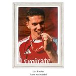 Viktor Gyokeres Hand Signed Arsenal Champions Medal 12x8 Photo PSA Approved, COA