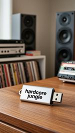 Dj friendly Hardcore Jungle 1990-1995 Fully Loaded 64gb USB Stick 