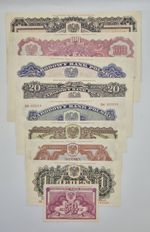 Poland Reprints 1944-1974 Complete  Banknote Set in Original Album Commemorative