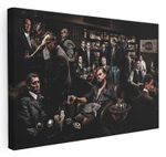 Movie Mafia Canvas Art: Gangster Legends Print, Ready to Hang